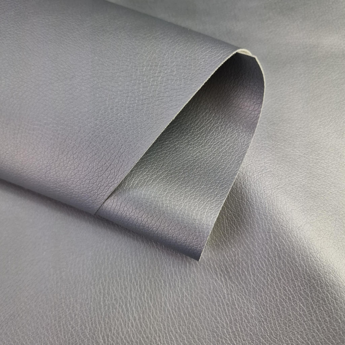 46cm METALIC SILVER - metalic leatherette