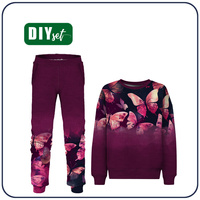 DRES DZIECIĘCY (MILAN) - BUTTERFLY wz. 1 - zestaw do uszycia (110/116)