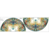 MAGIC MEADOW - circle skirt panel M