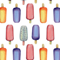POPSICLE pat. 1 - Cotton woven fabric