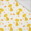 YELLOW CATS (ANIMAL GARDEN) - Waterproof woven fabric