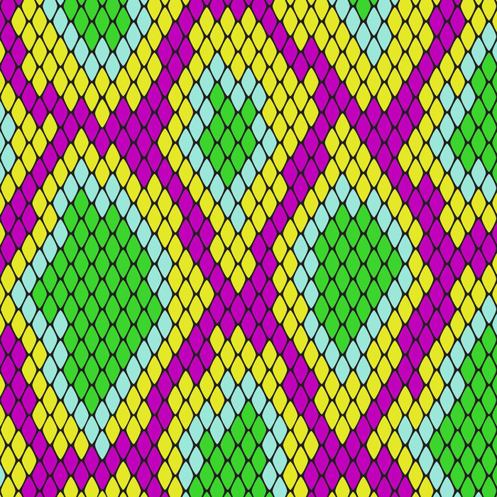 NEON SCHLANGENHUT M. 2 - Wasserabweisende Webware