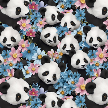 PANDY / FLOWERS PAT. 4 - single jersey