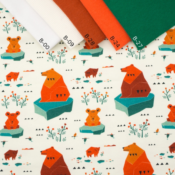 MEDVĚDI GEONA LEDOVÉ KŘE - teplákovina PE240