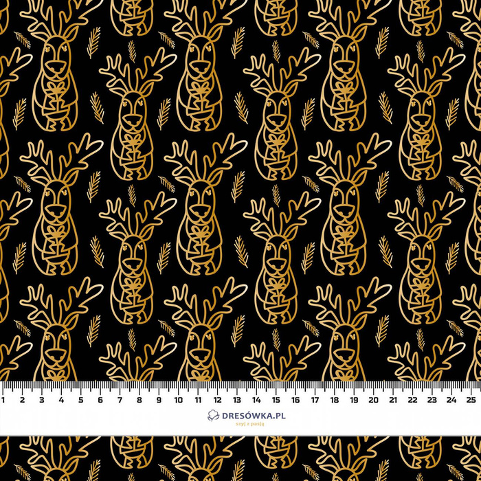GOLD CHRISTMAS WZ. 4 - Waterproof woven fabric