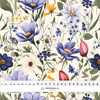 FLOWERS wz.4 - Mušelín bavlněný