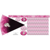 First Grade Candy Cone - SPECKS (fuchsia) / black - big