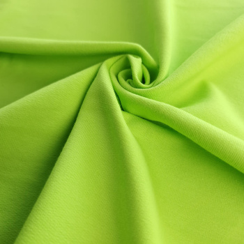 Prémiová teplákovina s jemnou smyčkou - GREEN NEON