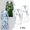 PAPER SEWING PATTERN - WRAP DRESS