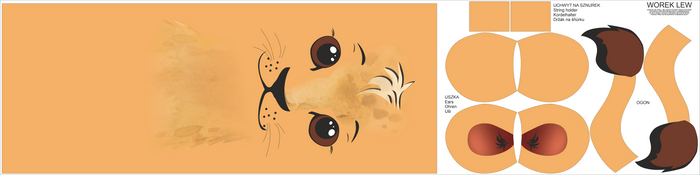 CHILDREN’S GYM BAG - LION LEON