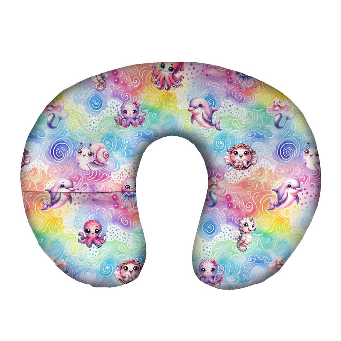 NECK PILLOW - SEA ANIMALS pat. 3 - sewing set
