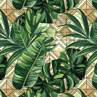 WILD JUNGLE WZ.9 - looped knit fabric