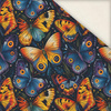 Butterfly & Flowers wz.7- Slub Weave