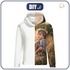 WOMEN’S HOODIE (POLA) WITH OWN PRINT - sewing set