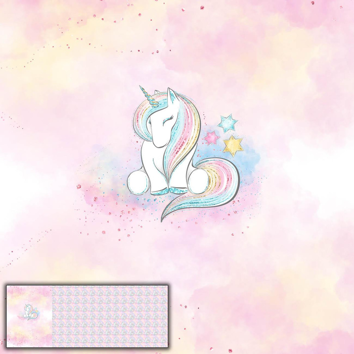 UNICORN (WONDERLAND) - PANORAMIC PANEL (60cm x 155cm)