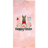 PODUSZKA 45X45 - HAPPY EASTER WZ. 2 - welur tapicerski - panel przód + tył