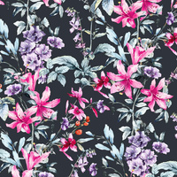 SPRING MEADOW M. 2- Polster- Velours
