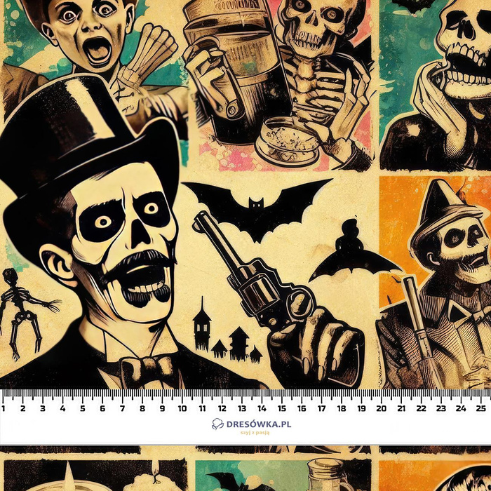 HALLOWEEN WZ. 45- Polster- Velours