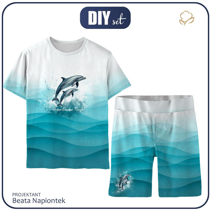 CHILDREN'S PAJAMAS "ADA" -  CUTE ANIMALS WZ.6 - sewing set