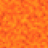 PIXELS pat. 2 / orange- Upholstery velour 
