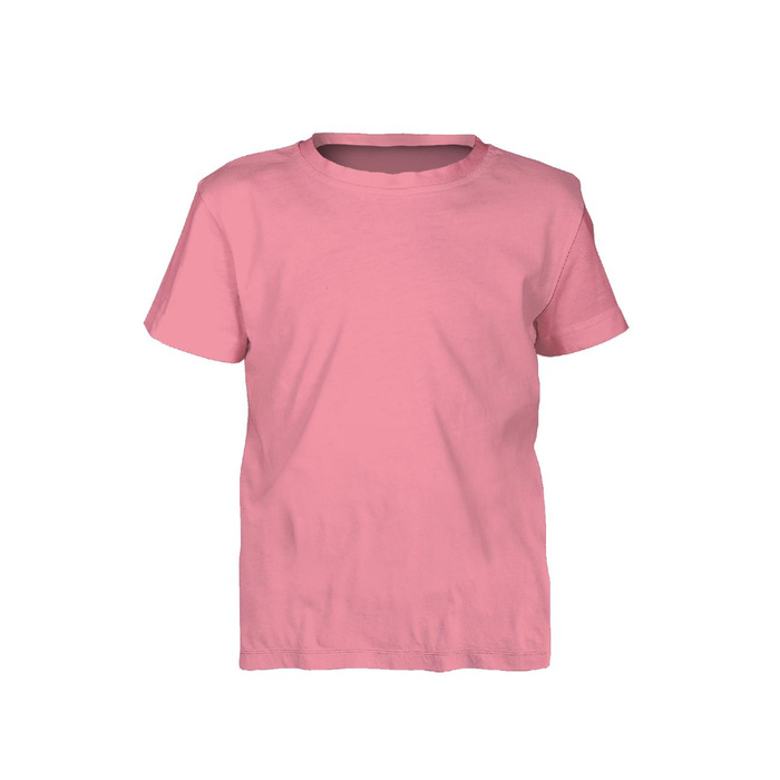 2-PACK - BASIC KINDER T-SHIRT - FLAMINGO-PINK - Nähset