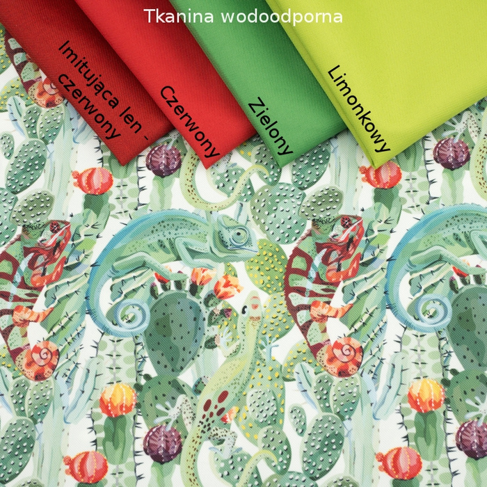 KAMELEONY - tkanina wodoodporna