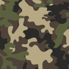 CAMOUFLAGE OLIVE - softshell
