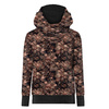 UNISEX HOODIE (HYDRA) - FLOWERS WZ.10/ Mocha Mousse - sewing set (86/92)