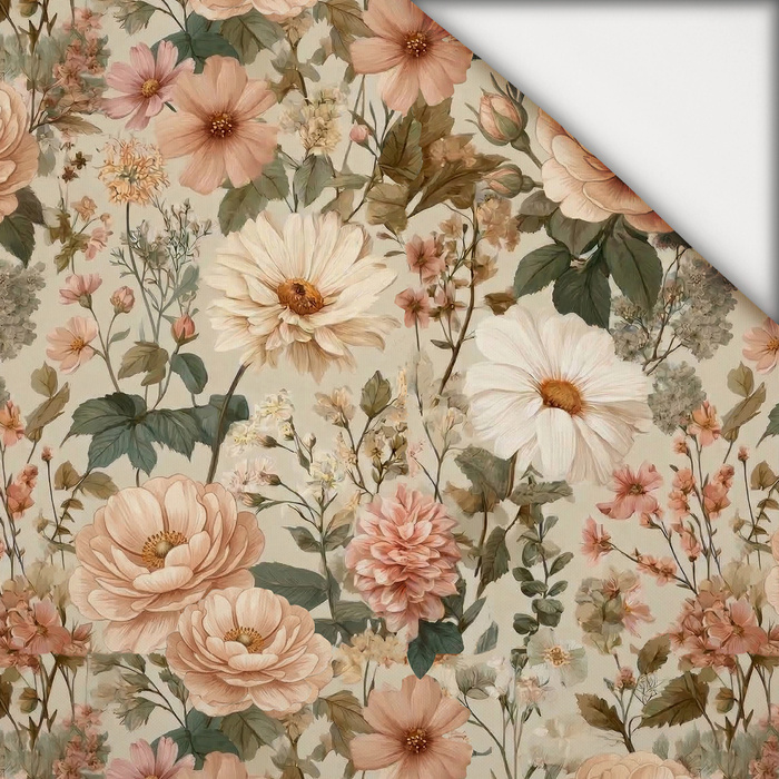 Flowers wz. 67 - leichte Maschenware angeraut