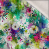 FLORAL REVERIE WZ. 2 - Wintersweat angeraut mit Elastan ITY