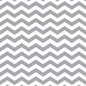 ZIGZAGS / grey - Woven Fabric for tablecloths