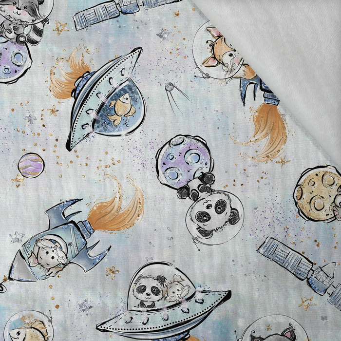 SPACE CUTIES pat. 8 (CUTIES IN THE SPACE) - Cotton muslin