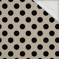 POLKA DOTS WZ. 12 - dresówka pętelkowa