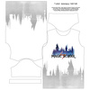 KINDER T-SHIRT- MAGIC SCHOOL (ZAUBERSCHULE) - Single Jersey (104/110)