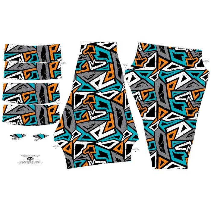 SPORTS LEGGINGS - GRAFFITI