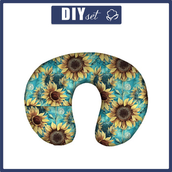 NECK PILLOW - FLOWERS WZ.25 - sewing set