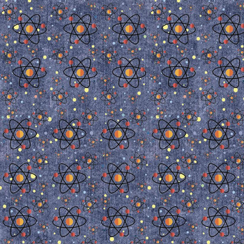 KOSMICZNE ATOMY (WYPRAWA W KOSMOS) / ACID WASH GRANATOWY