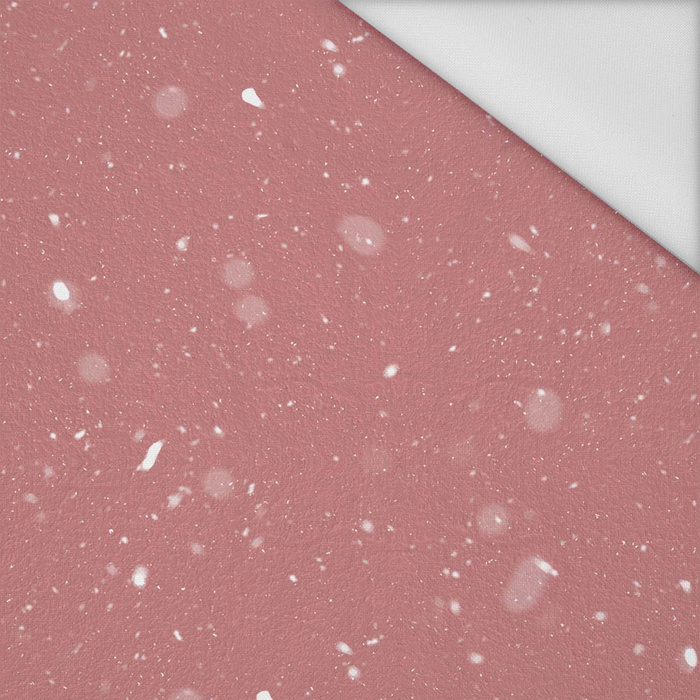 SNOWY PINK - tkanina wodoodporna