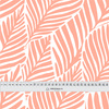 LEAVES WZ. (apricot) - single jersey 