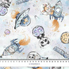 SPACE CUTIES pat. 8 (CUTIES IN THE SPACE) - Linen 100%