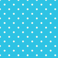 OKTOBERFEST DOTS / turquoise - Cotton woven fabric