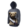 PÁNSKÁ MIKINA S KAPUCÍ (COLORADO) - KILLER TEDDY - Sada šití S