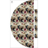 Maxirock Panel - Viskose Jersey/ Butterfly & flowers wz.14