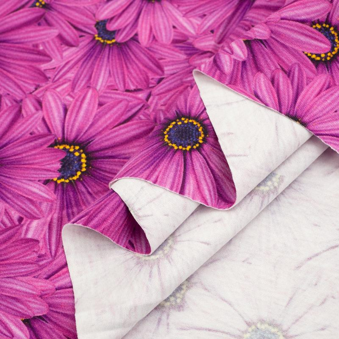 GERBERAS - single jersey with elastane TE210