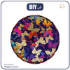 DECORATIVE CUSHION - BUTTERFLIES / colorful - sewing set