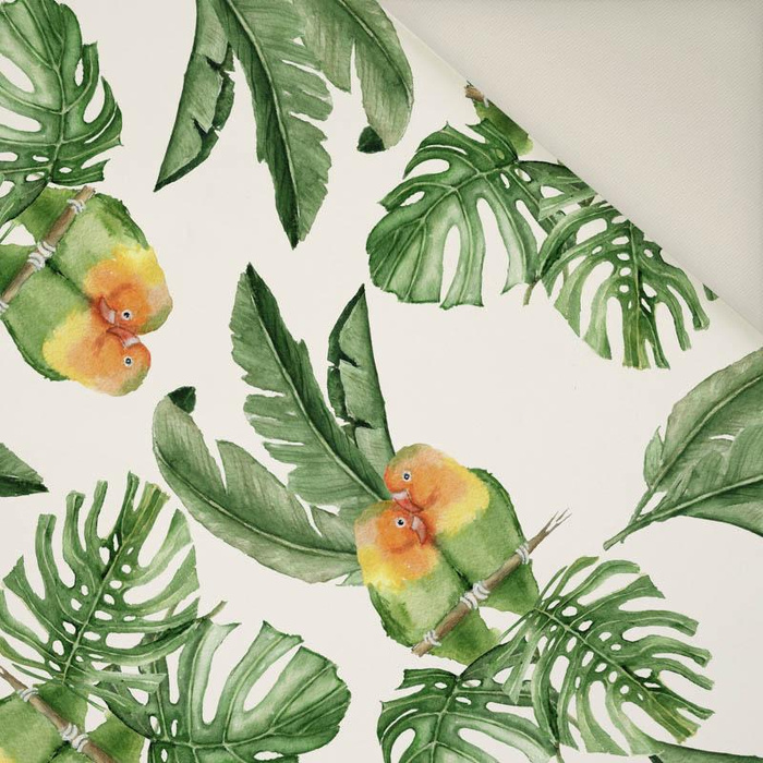 PAPOUŠKY AGAPORNIS (JUNGLE)- Potahový velur 