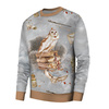 MEN’S SWEATSHIRT (OREGON) BASIC - OWL PAT. 3 (MAGIC) - sewing set M