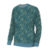 BLUZA DAMSKA (HANA) BASIC - ZŁOTE KORALOWCE (ZŁOTY OCEAN) / morski - dzianina pętelkowa - XXXL