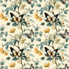 Butterfly & Flowers wz.2 (BUTTER YELLOW)
