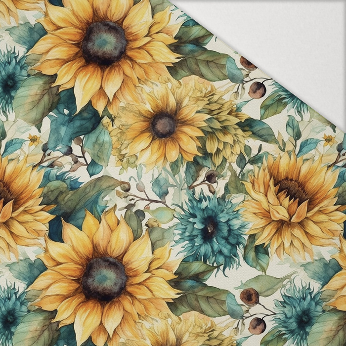 Sunflowers wz. 8 - Hydrofobní česaná teplákovina